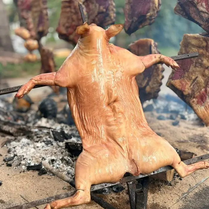 Leitoa no fogo